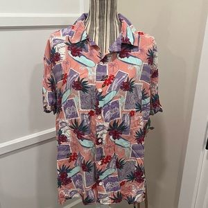BOGO Men’s Hawaiian Surfboard Button Down